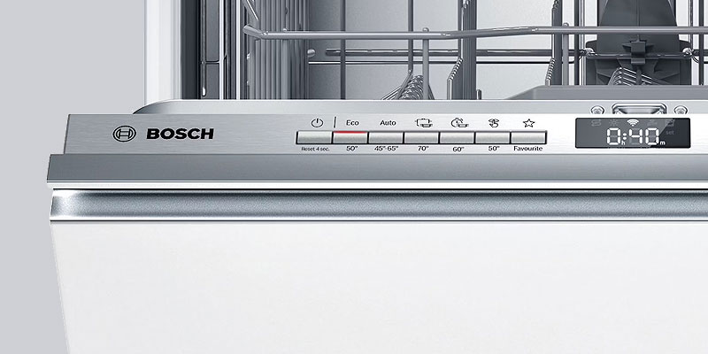 Open Bosch inbouw vaatwasser