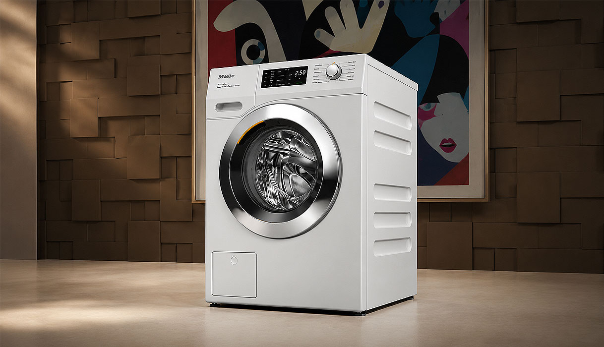 Miele 10 kg wasmachine met ruime trommel voor grote gezinnen en groot wasgoed