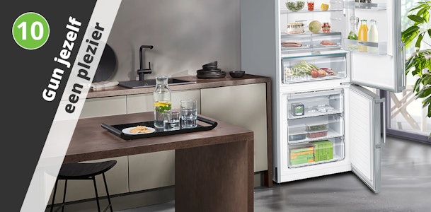 10. Moderne koel- en vriesapparatuur kan je leven makkelijker, gezonder en leuker maken.