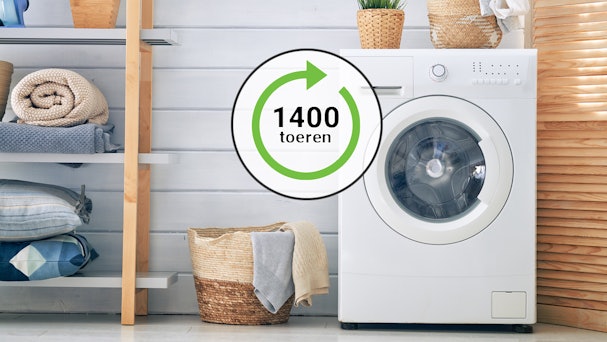 1400 toeren wasmachine