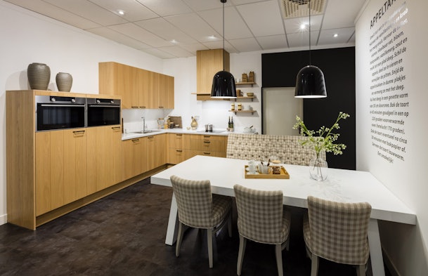 Praktische indeling met natuurlijke warmte