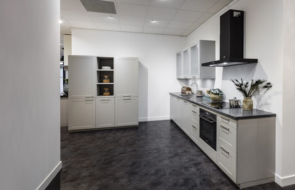 Rechte opstelling met los element