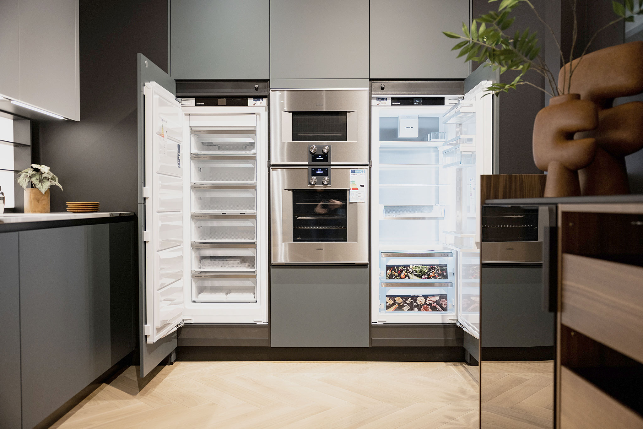 Deze keuken is voorzien van professionele Gaggenau apparatuur