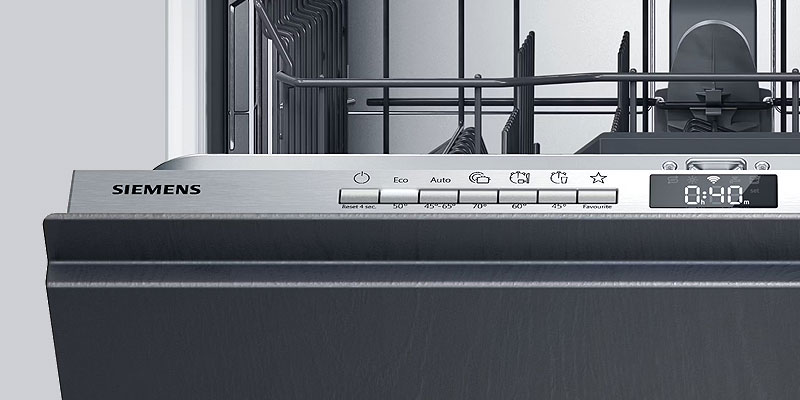 Open Siemens inbouw vaatwasser