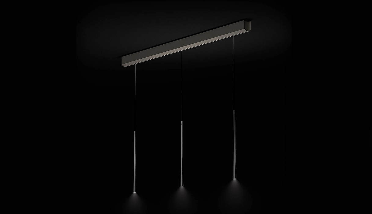 De BORA Stars met 3 lineaire lichtpunten.