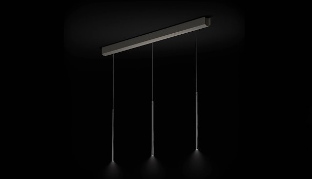 De BORA Stars met 3 lineaire lichtpunten.