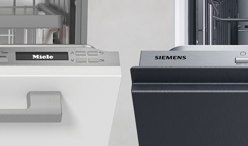 Miele en Siemens vaatwassers tonen premium Duitse kwaliteit en technologie