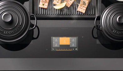 Miele 7-inch touchscreen inductiekookplaat Generatie 7000 kleuren display bediening