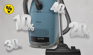Stofzuiger in de aanbieding met kortingspercentages tot 40% korting