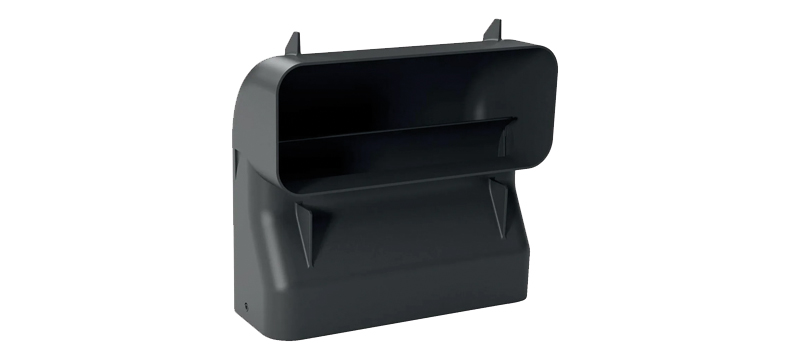 90 graden buisbocht verticaal S