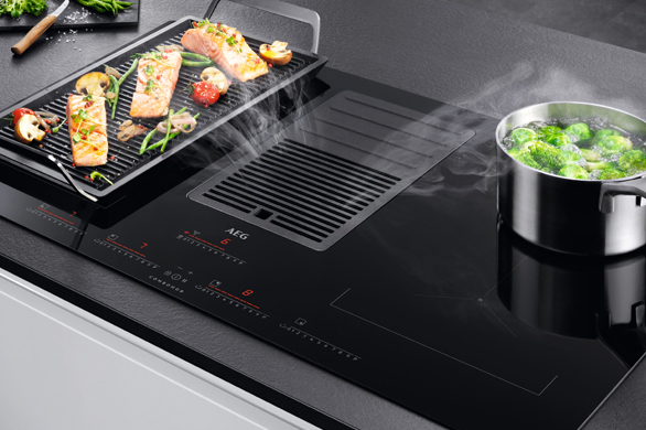 AEG ComboHob: kookplaat met afzuiging