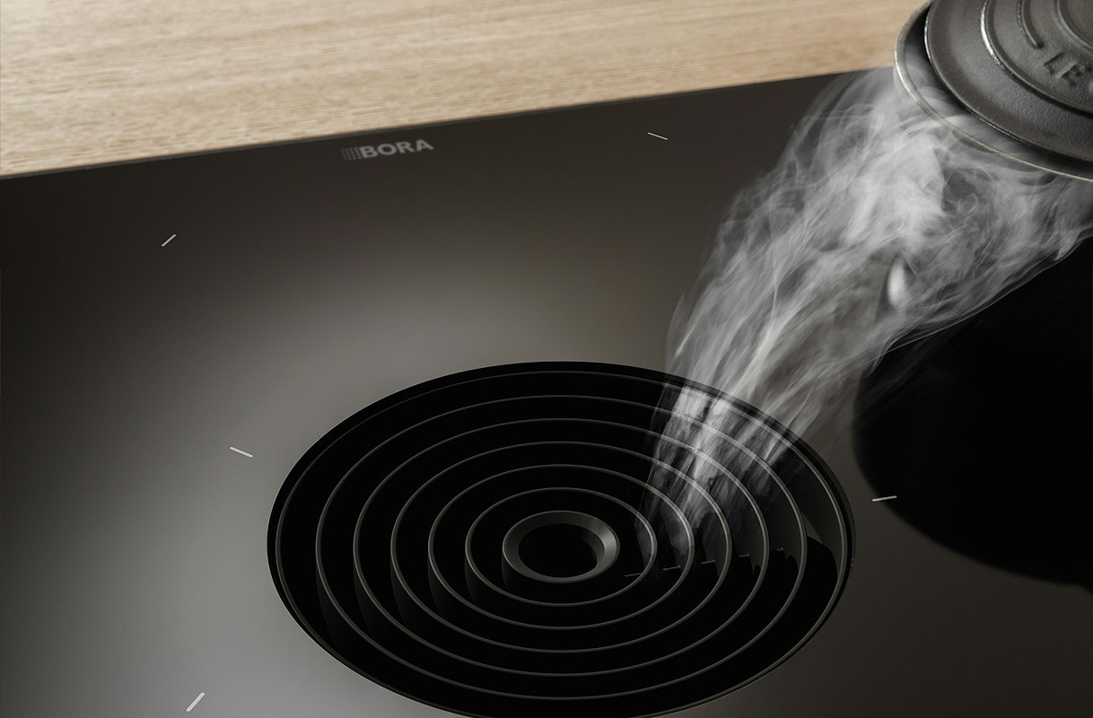 Afzuiging direct bij de bron voor frisse lucht in je keuken.