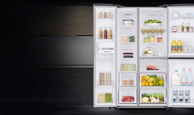 Amerikaanse koelkast met SpaceMax isolatie