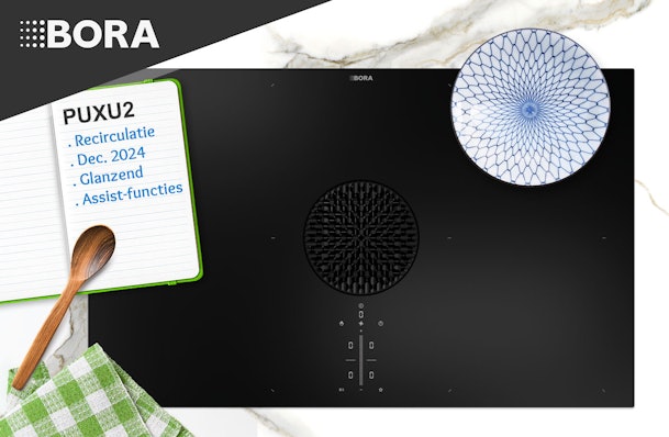 BORA PUXU2 kookplaat.