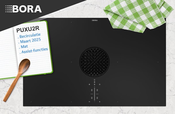 BORA PUXU2R kookplaat.