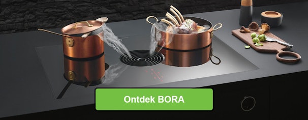 BORA kookplaten met afzuiging voor de laagste prijs!