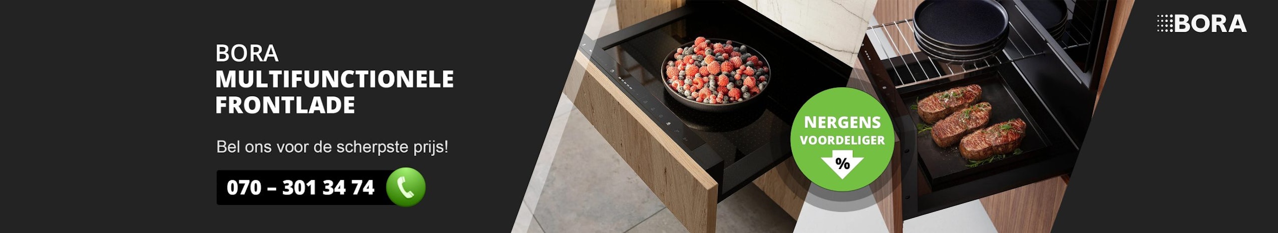 BORA multifunctionele laden