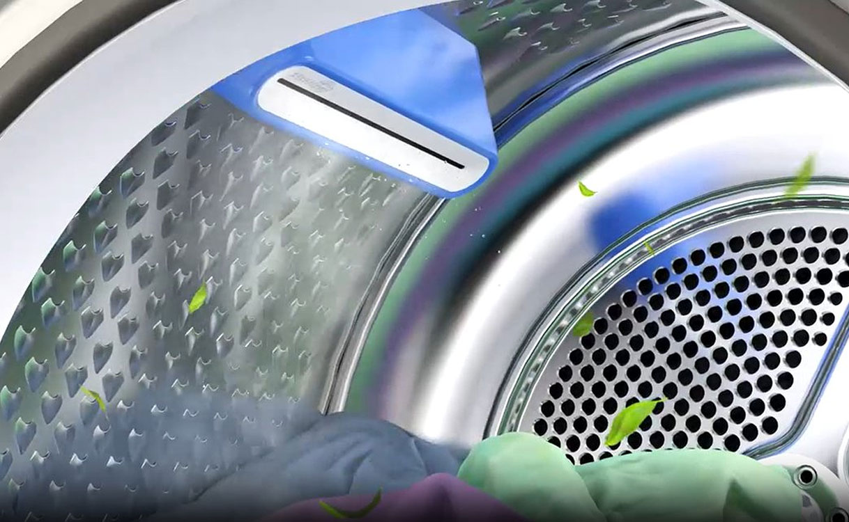 Beko SteamCure wasmachine.