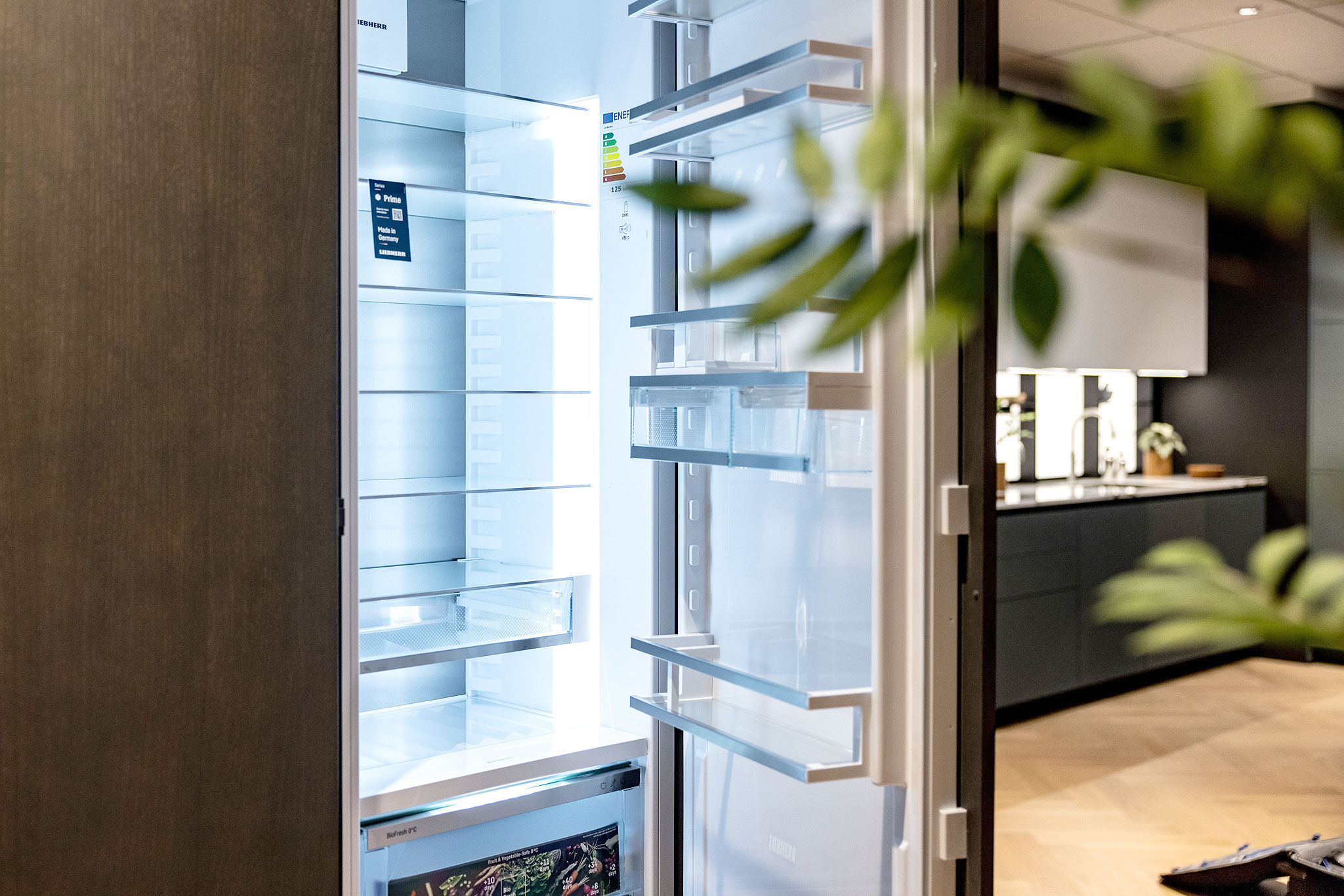 Met deze inbouw koelkast van Liebherr bent u verzekerd van uitstekende bewaartemperaturen voor al uw ingrediënten.