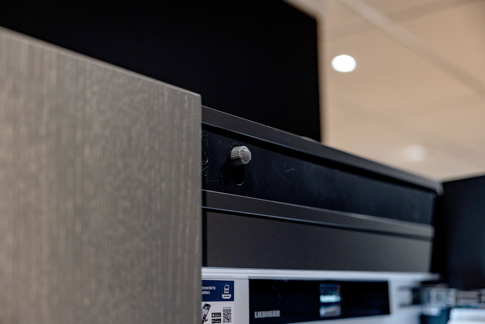 De greeploze kasten zijn voorzien van een Tip-on systeem