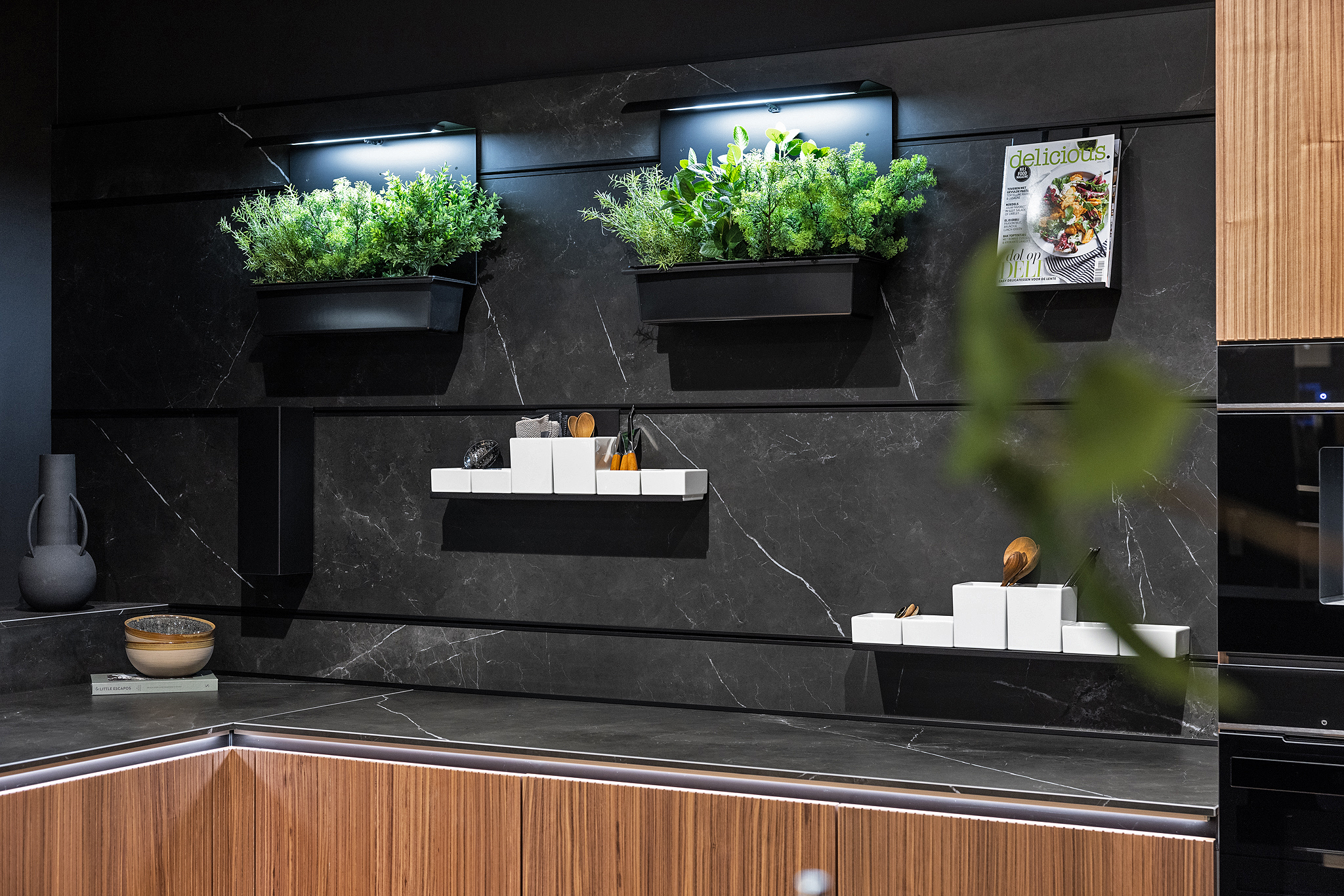 Door het paneelsysteem heeft u alles binnen handbereik.