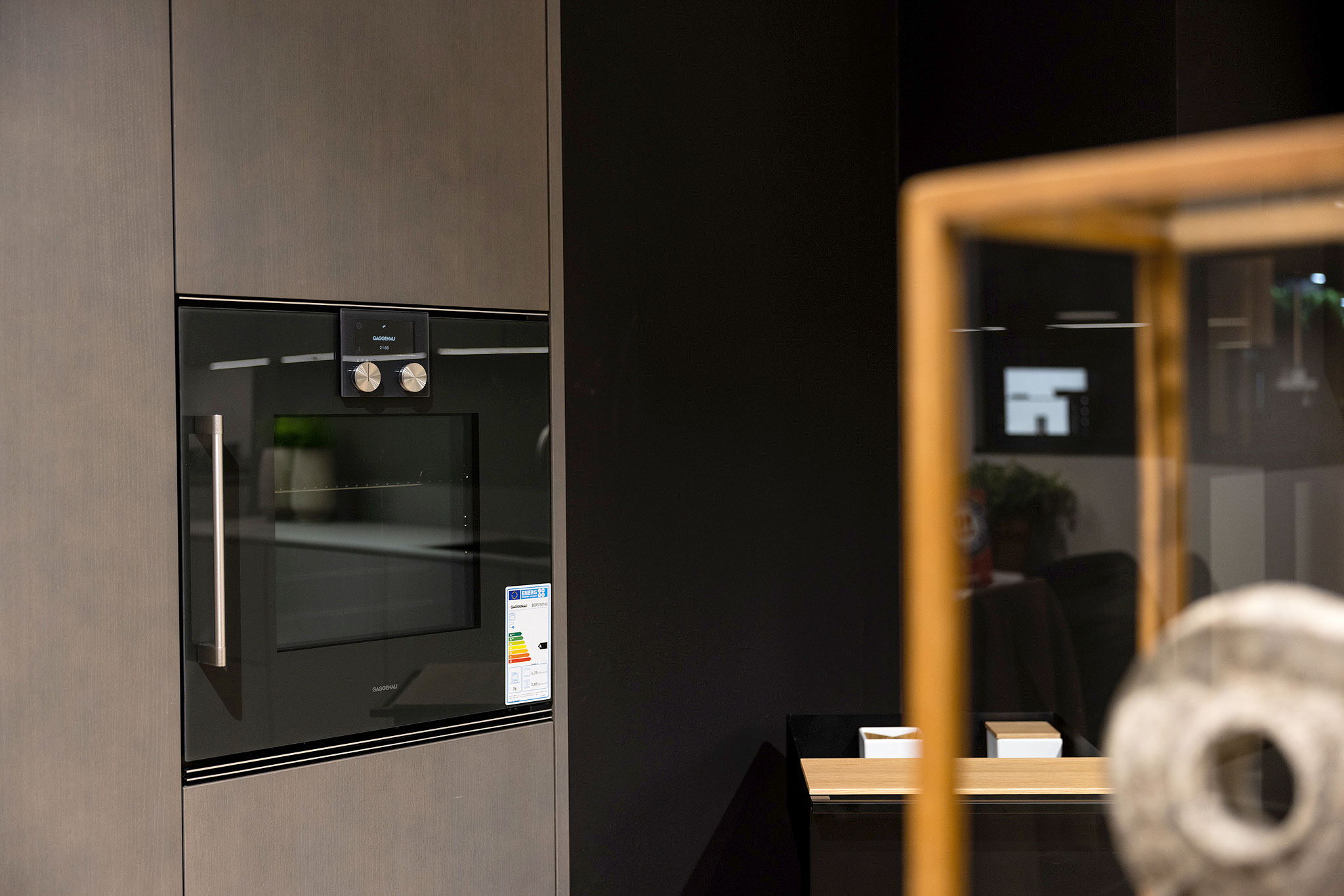 Deze Gaggenau oven is zowel visueel als in het gebruik indrukwekkend.