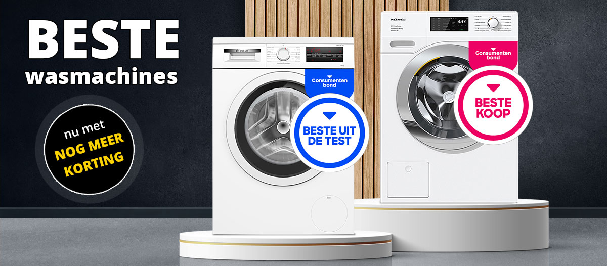 Ontdek de beste wasmachines en beste wasmachine merken.