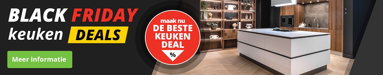 Black Friday keuken DEALS