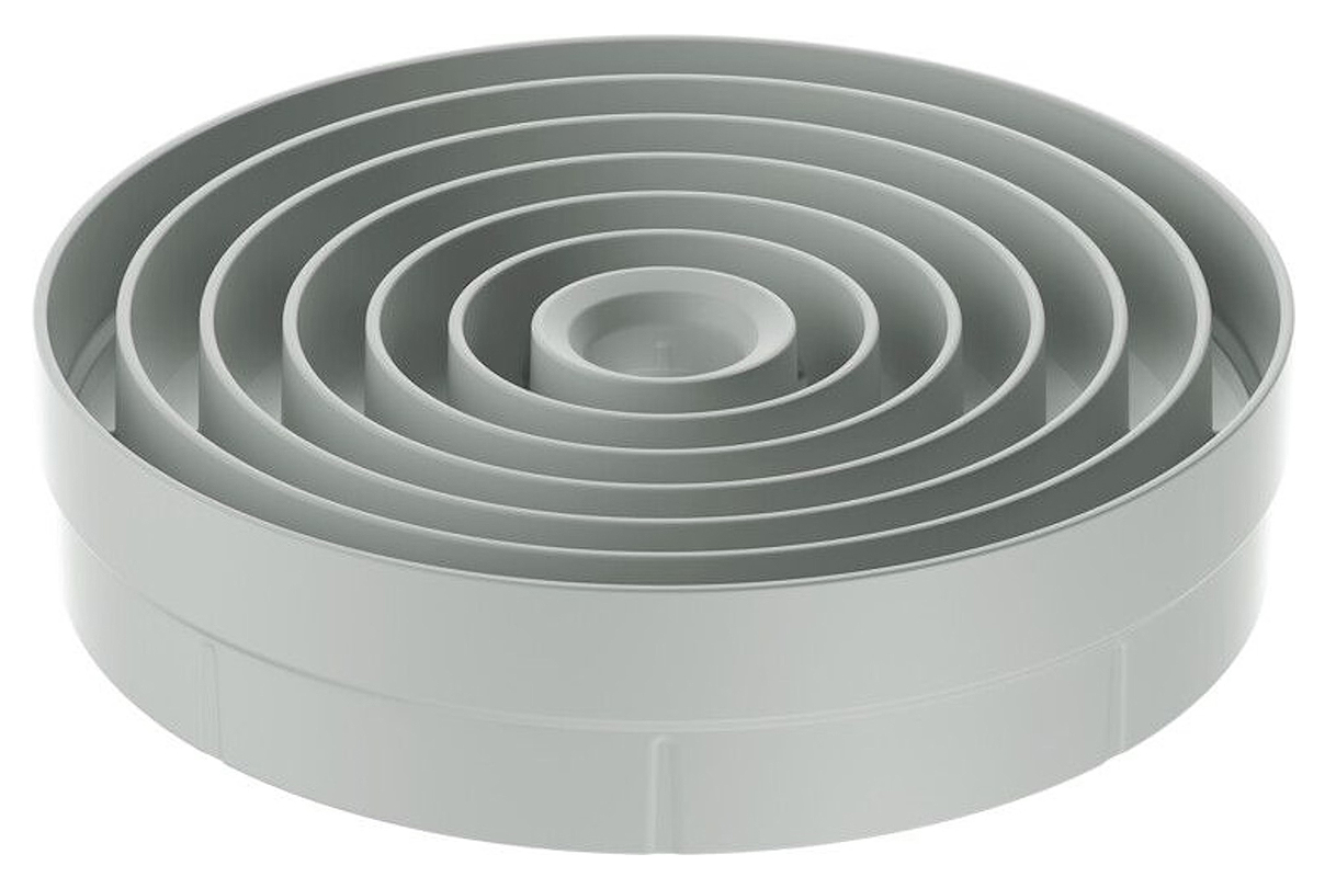 Bora PUEDL - instroomsproeier lichtgrijs