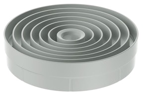 Bora PUEDL - instroomsproeier lichtgrijs