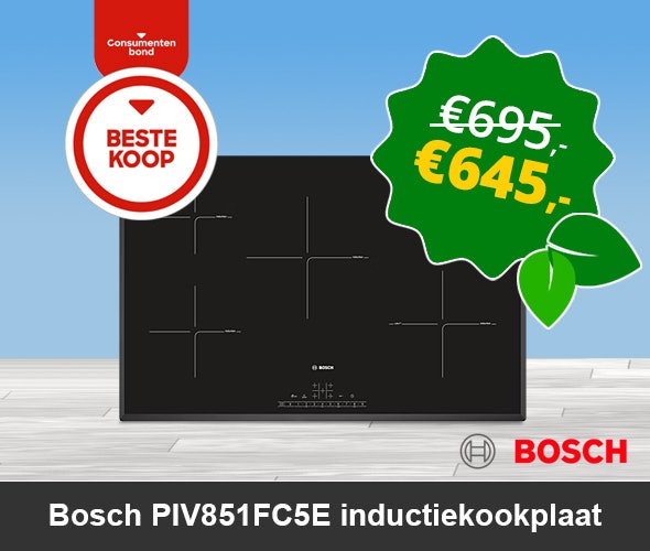 Bosch PIV851FC5E inductie kookplaat