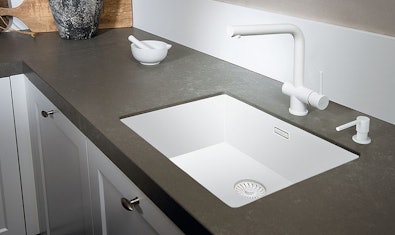 Caressi White Line spoelbak
