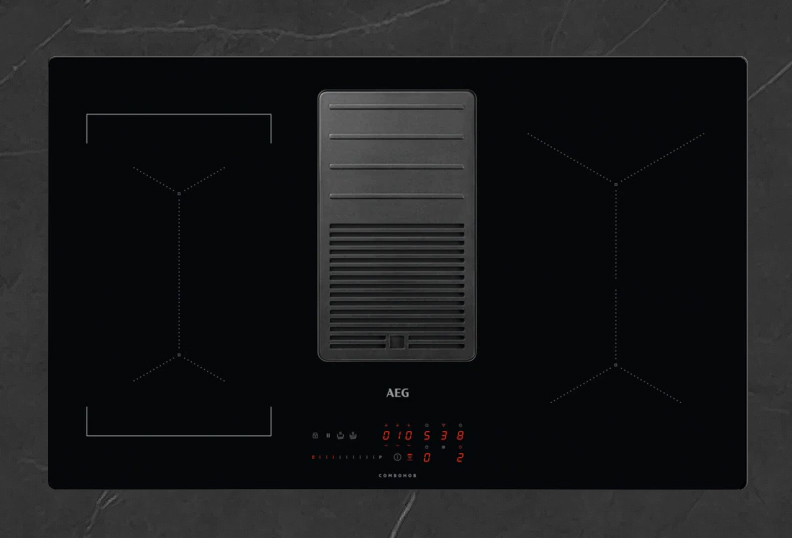 ComboHob Bridge kookplaat op inductie.