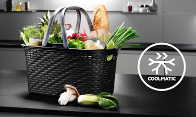 Met de Coolmatic-functie wordt de optimale bewaartemperatuur snel bereikt.