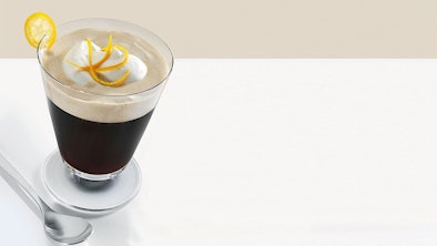 Desertkoffie met citrus