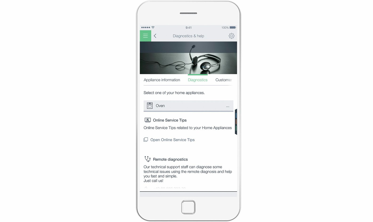 Diagnose op afstand.
