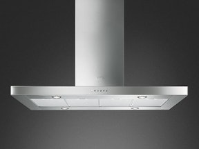 Eiland afzuigkap Smeg