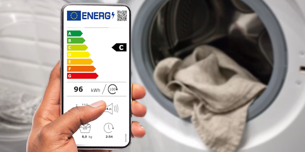 Energielabel wasdroger