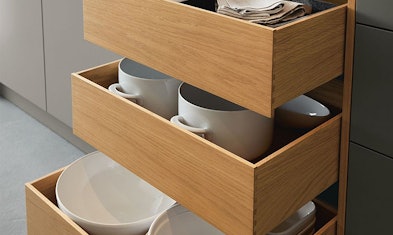 Schap in onderkast 'Engelse korven'