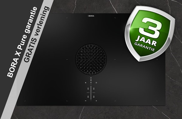 BORA X Pure garantie.