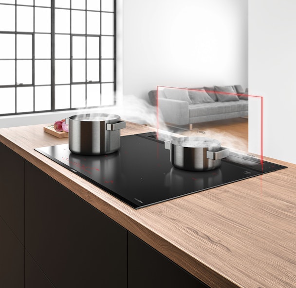 Accent line GlassDraft werkbladafzuiging