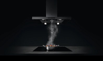 Via het unieke Hob2Hood-verbindingssysteem communiceert de inductiekookplaat op afstand met Hob2Hood-afzuigkappen.