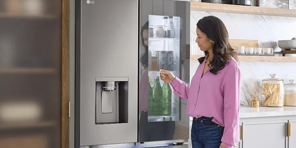 LG InstaView Door-in-Door Amerikaanse koelkast
