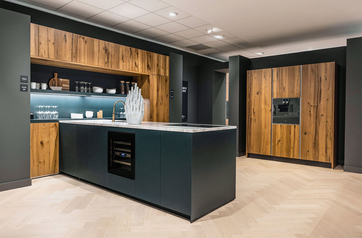 Waar eiken leeft en Dekton werkblad het werk doet