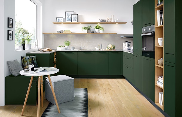 Stijlvol Forest green met slimme oplossingen