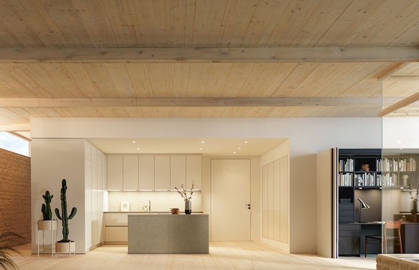 Eigentijdse elegantie in mat Seashell white