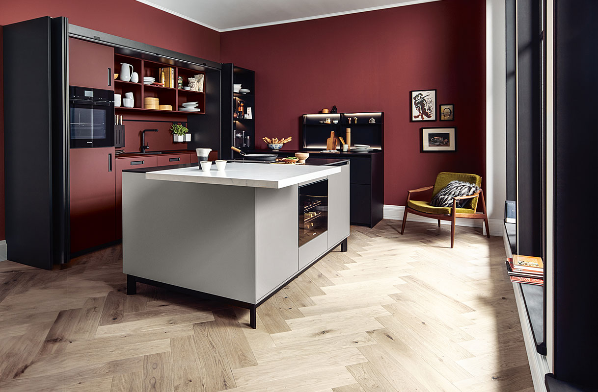 Karaktervolle opstelling met fluweelmatte diepte