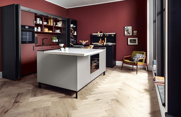 Karaktervolle opstelling met fluweelmatte diepte