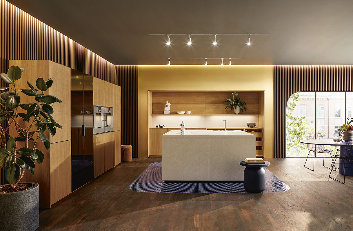 Scandinavisch geïnspireerd met keramische werkblad