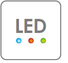 LED indicatie op de vloer
